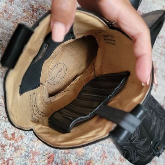 Roper Sidewinder Men's Leather Boots 10.5 - Picture 8 of 11